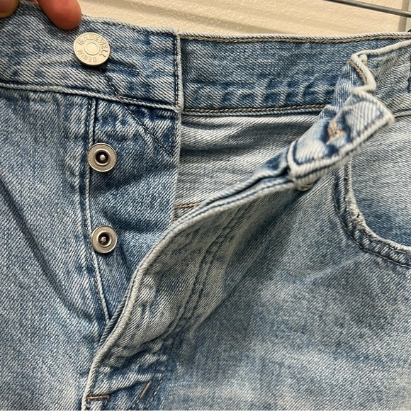 Madewell Relaxed Denim Shorts High Rise Women’s Size 29 - Picture 4 of 12